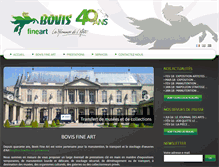 Tablet Screenshot of bovis-fineart.com
